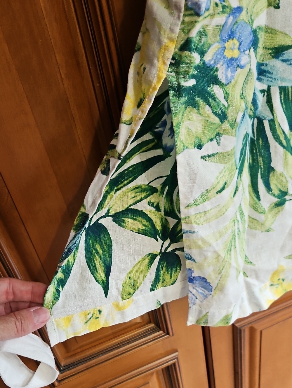 Tommy Bahama Tropical Linen Button Down Dress Size Medium - Picture 4 of 9